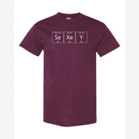 SeXeY Periodic Elements — Classic Tee / Maroon