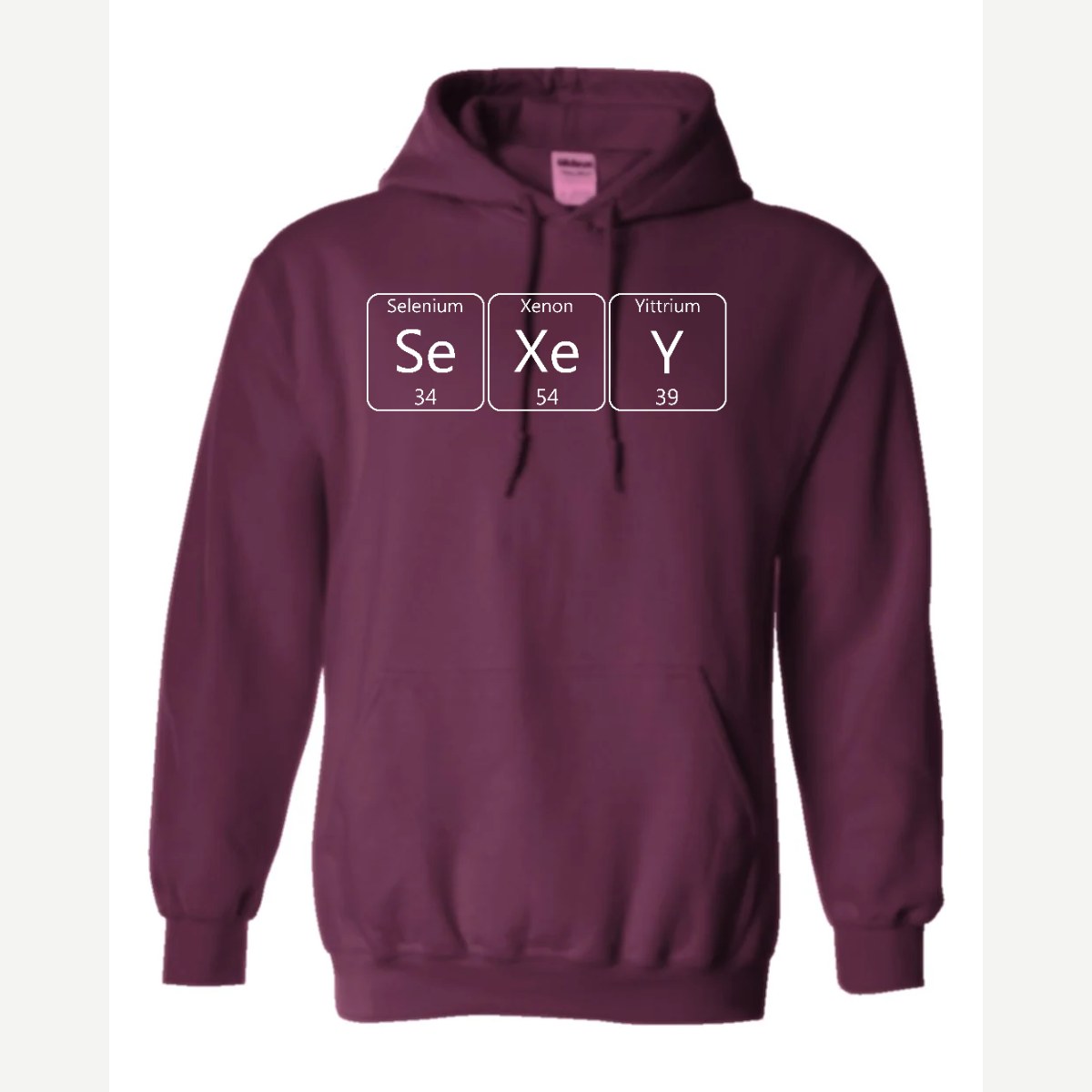 SeXeY Periodic Elements — Hoodie / Maroon
