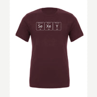 SeXeY Periodic Elements — Premium Tee / Maroon