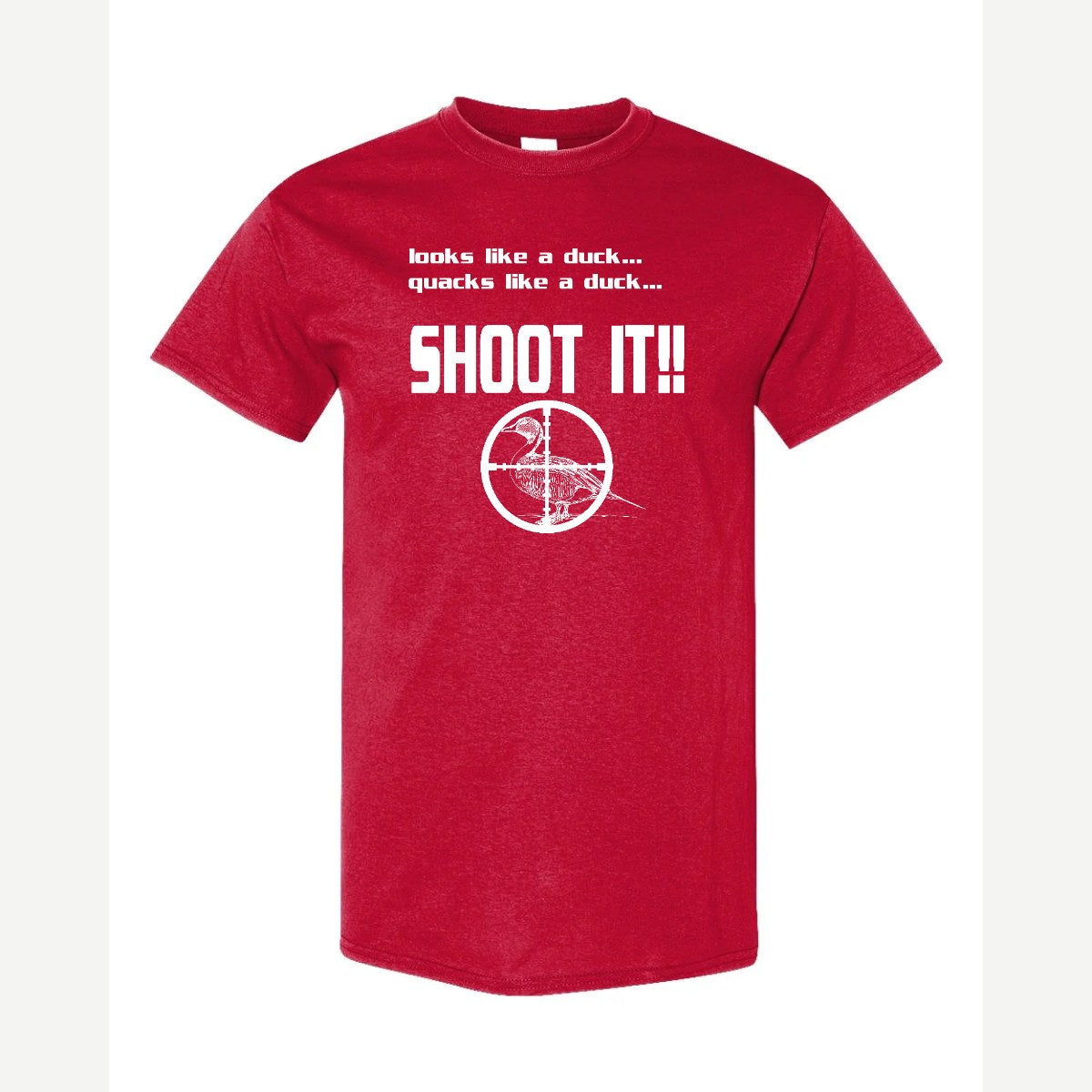 Shoot it — Classic Tee / Red