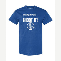 Shoot it — Classic Tee / Royal