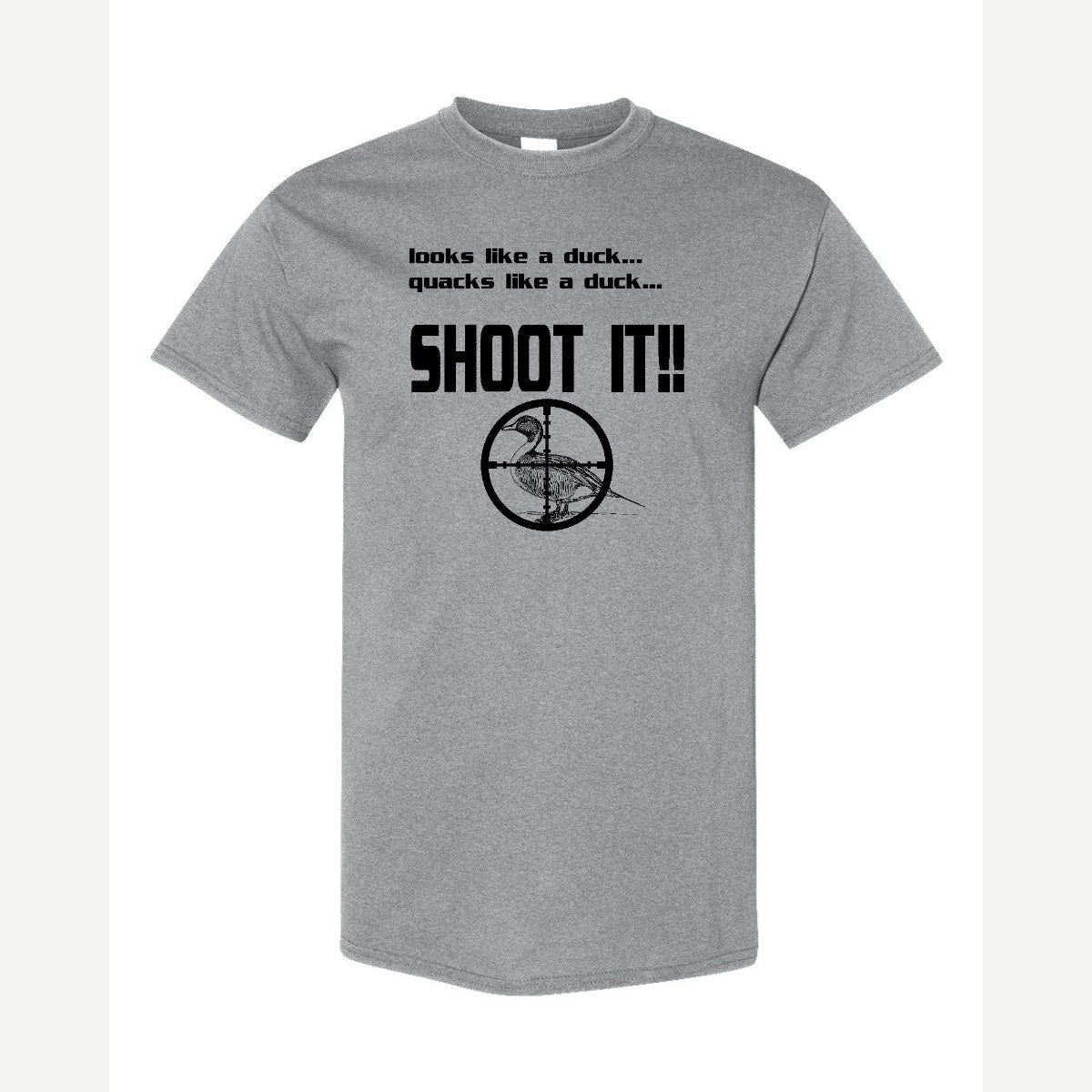 Shoot it — Classic Tee / Sport Grey