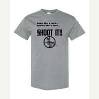 Shoot it — Classic Tee / Sport Grey