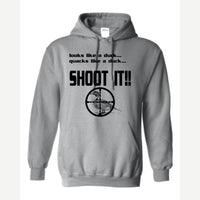 Shoot it — Hoodie / Sport Grey