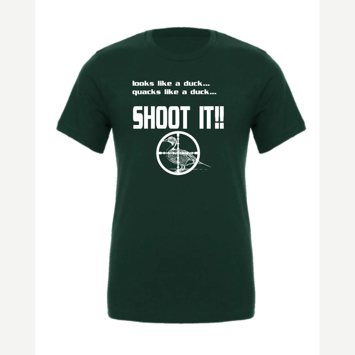 Shoot it — Premium Tee / Forest
