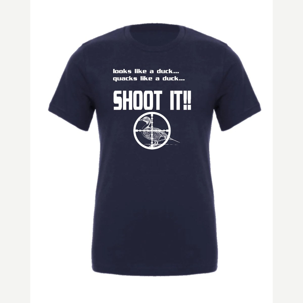 Shoot it — Premium Tee / Navy
