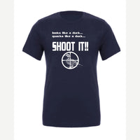 Shoot it — Premium Tee / Navy