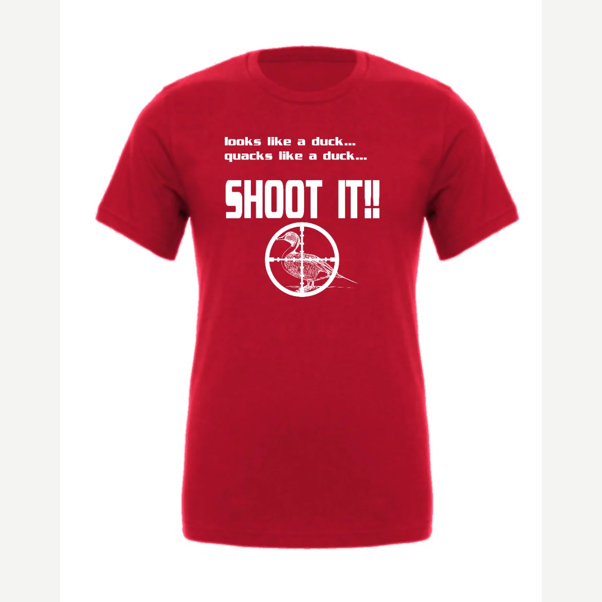 Shoot it — Premium Tee / Red