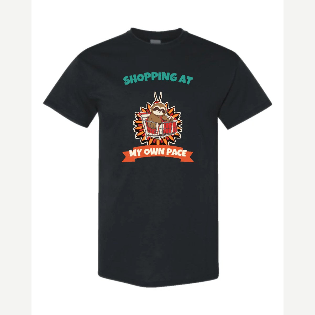 Shopping at My Own Pace — Classic Tee / Black