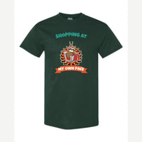Shopping at My Own Pace — Classic Tee / Forest Green