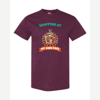 Shopping at My Own Pace — Classic Tee / Maroon