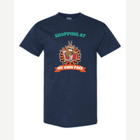 Shopping at My Own Pace — Classic Tee / Navy