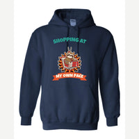 Shopping at My Own Pace — Hoodie / Navy