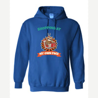 Shopping at My Own Pace — Hoodie / Royal