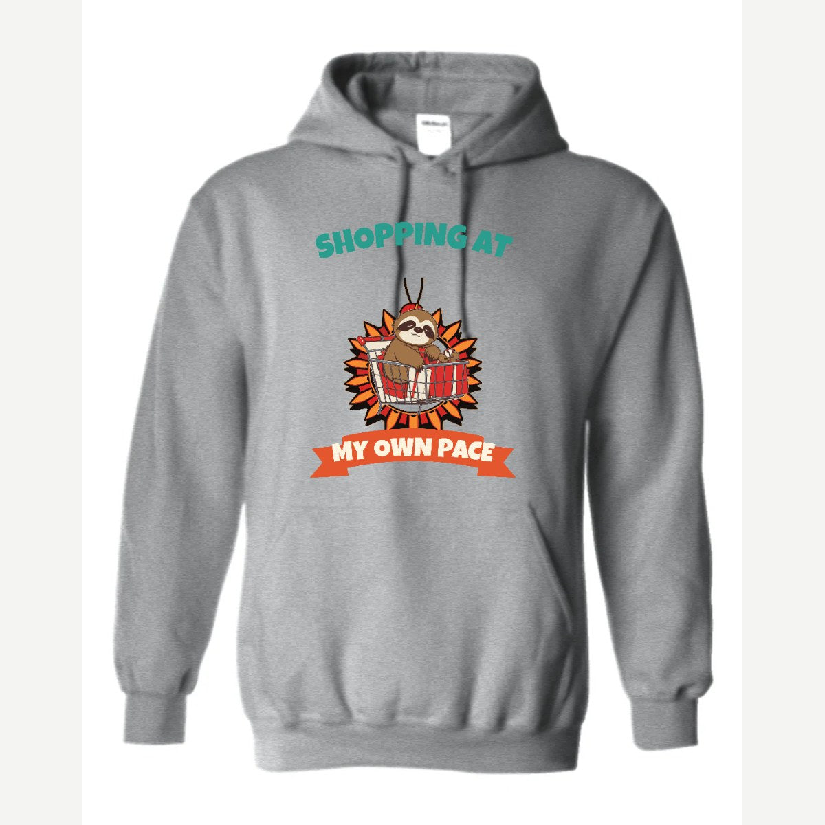 Shopping at My Own Pace — Hoodie / Sport Grey