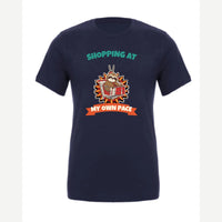 Shopping at My Own Pace — Premium Tee / Navy