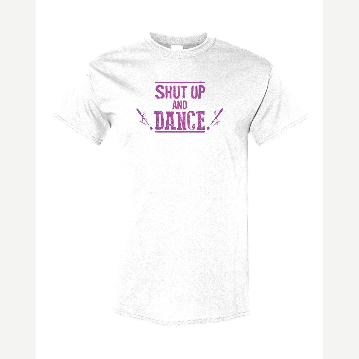 Shut up and dance — Classic Tee / White