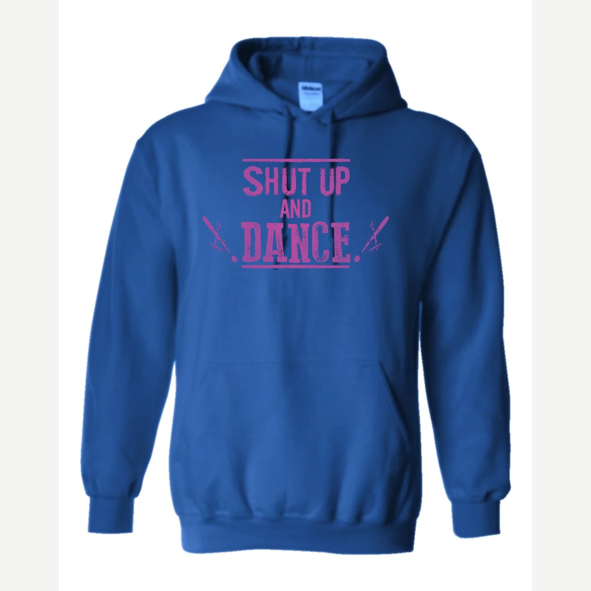 Shut up and dance — Hoodie / Royal