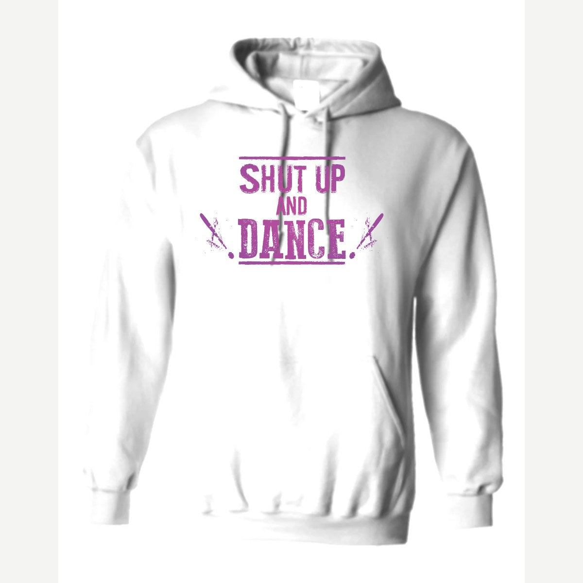 Shut up and dance — Hoodie / White