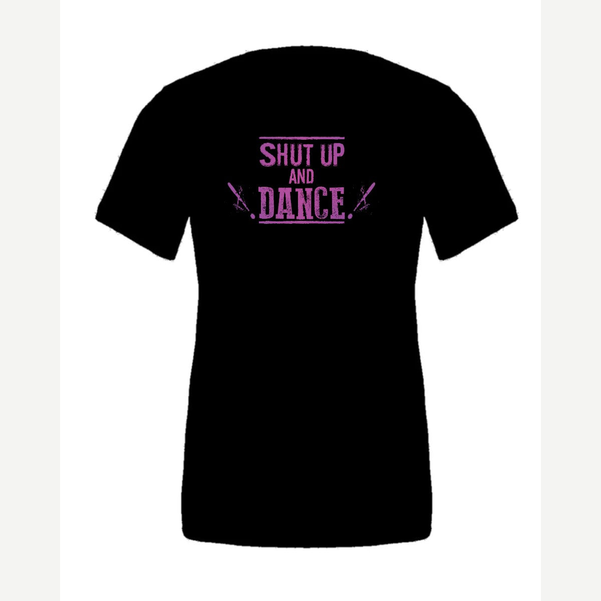 Shut up and dance — Premium Tee / Black