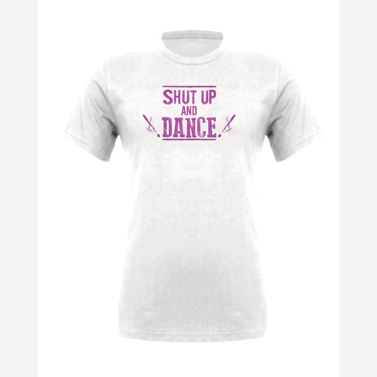 Shut up and dance — Premium Tee / White