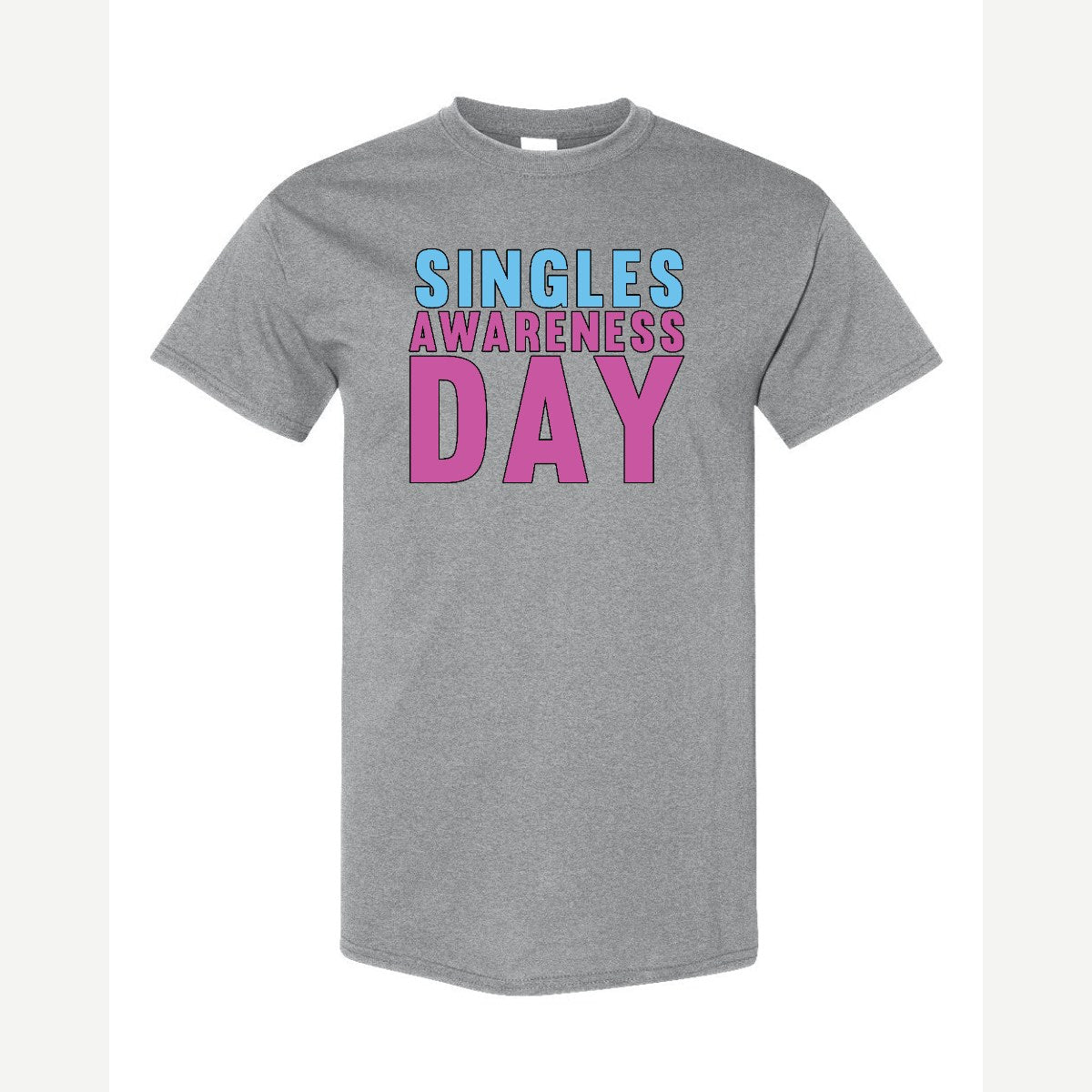 Singles Awareness day — Classic Tee / Sport Grey