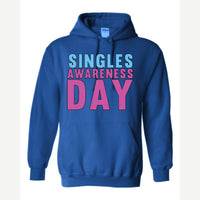 Singles Awareness day — Hoodie / Royal