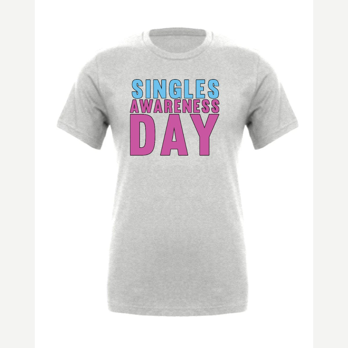 Singles Awareness day — Premium Tee / Athletic Heather