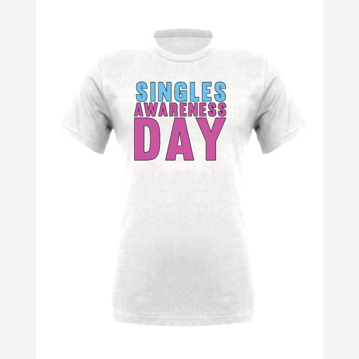 Singles Awareness day — Premium Tee / White