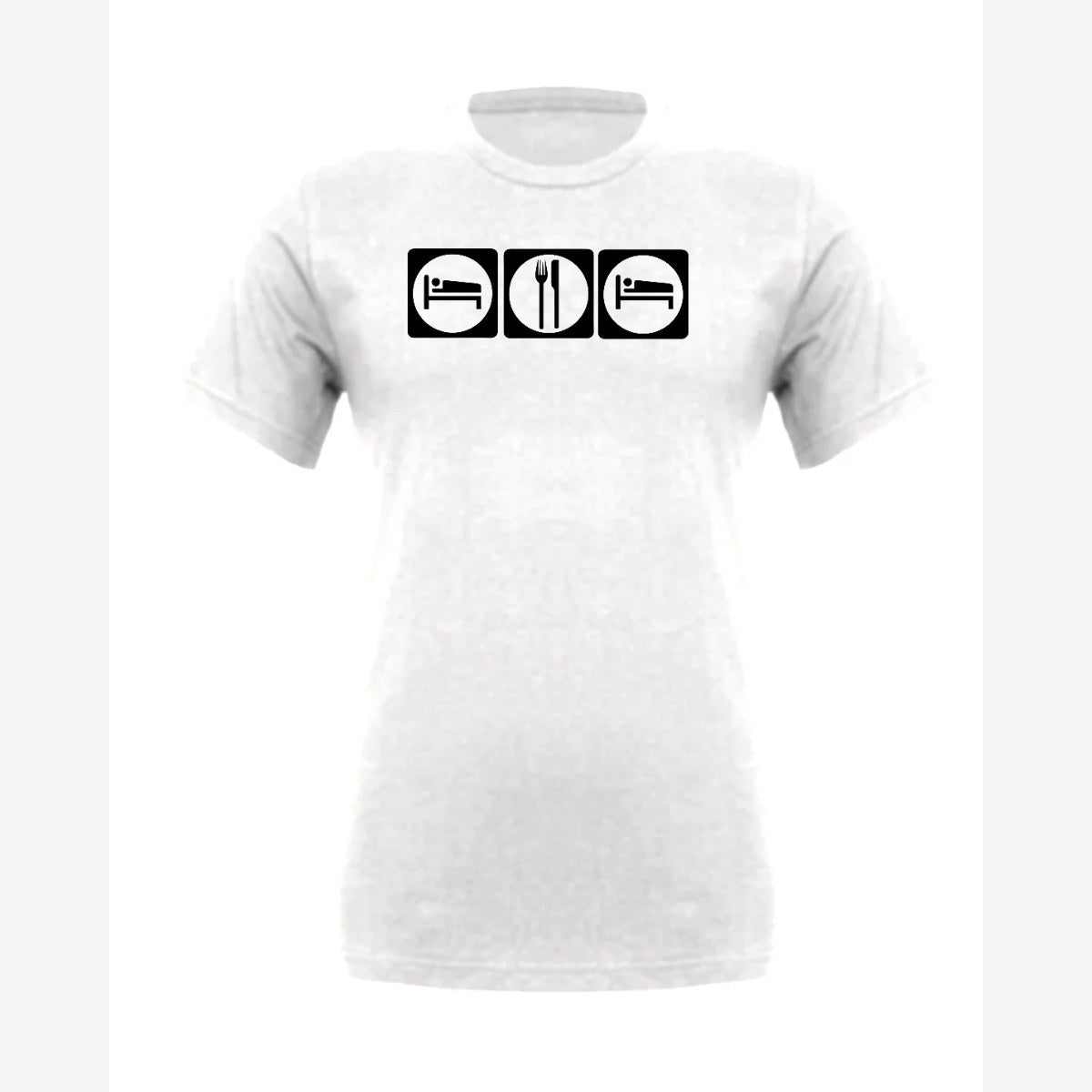 Sleep Eat Sleep — Premium Tee / White