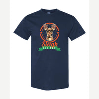 Sleigh All Day — Classic Tee / Navy