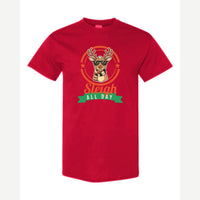 Sleigh All Day — Classic Tee / Red