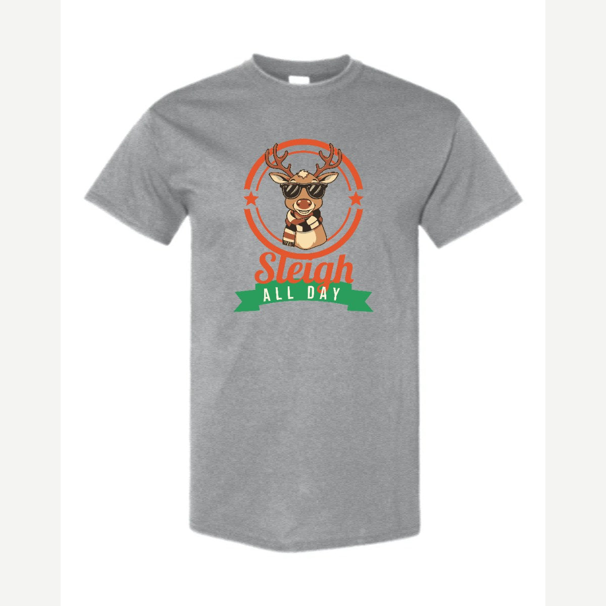 Sleigh All Day — Classic Tee / Sport Grey