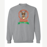 Sleigh All Day — Crewneck Sweatshirt / Sport Grey