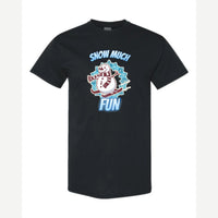 Snow Much Fun — Classic Tee / Black