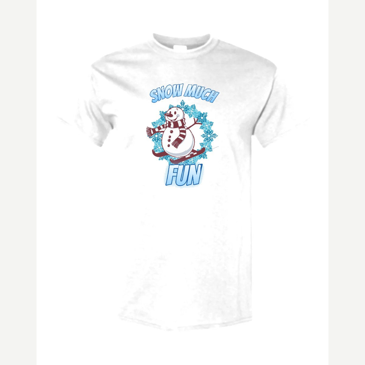 Snow Much Fun — Classic Tee / White