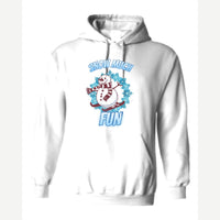 Snow Much Fun — Hoodie / White