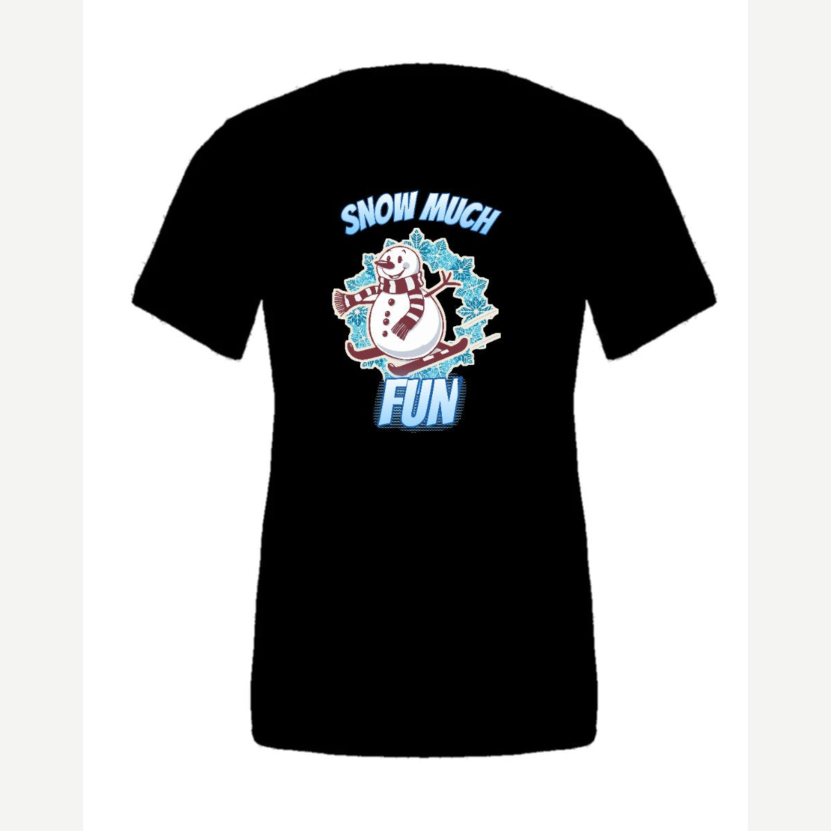 Snow Much Fun — Premium Tee / Black
