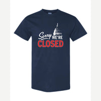 Sorry, We're Closed (Capitol) — Classic Tee / Navy