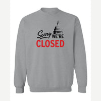 Sorry, We're Closed (Capitol) — Crewneck Sweatshirt / Sport Grey