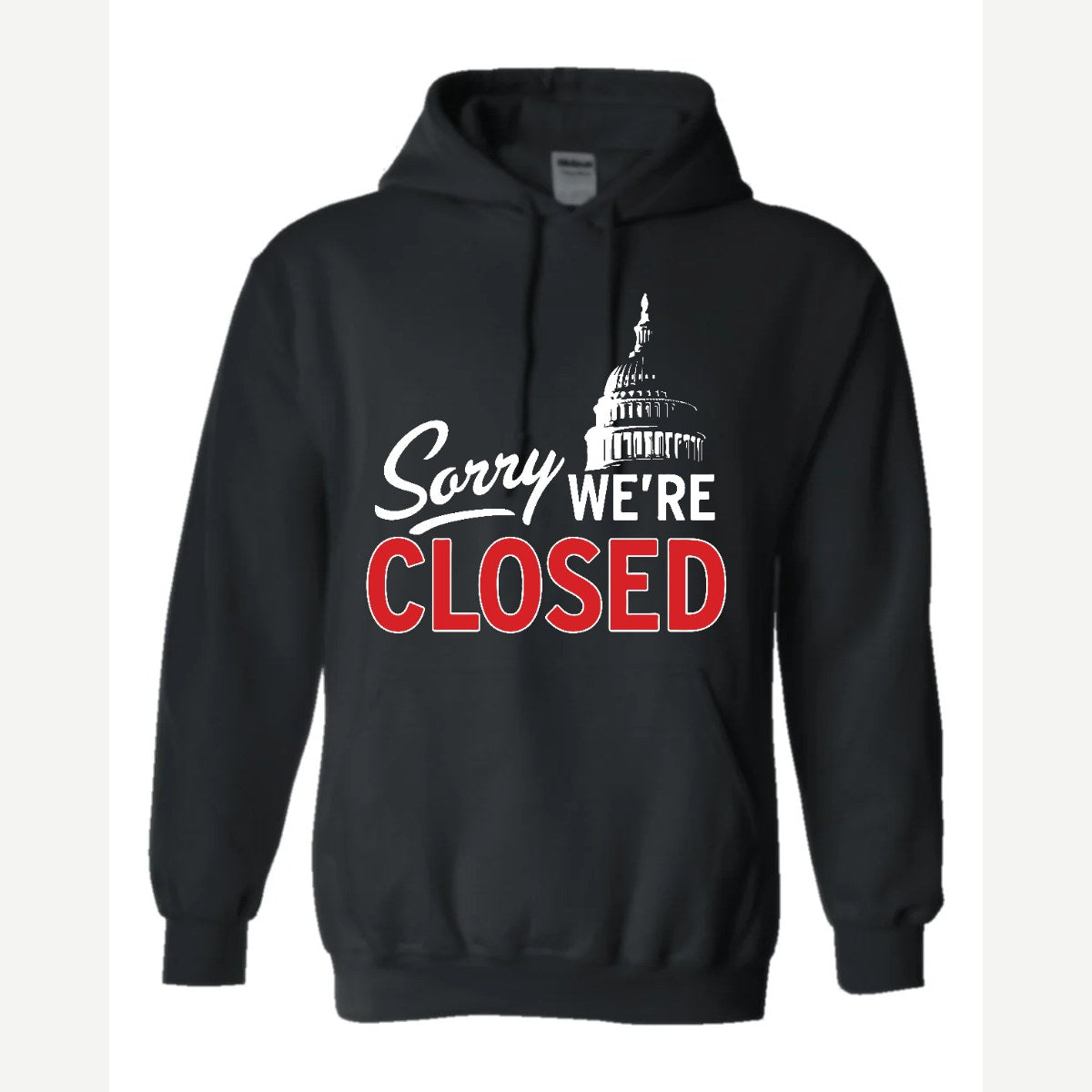 Sorry, We're Closed (Capitol) — Hoodie / Black