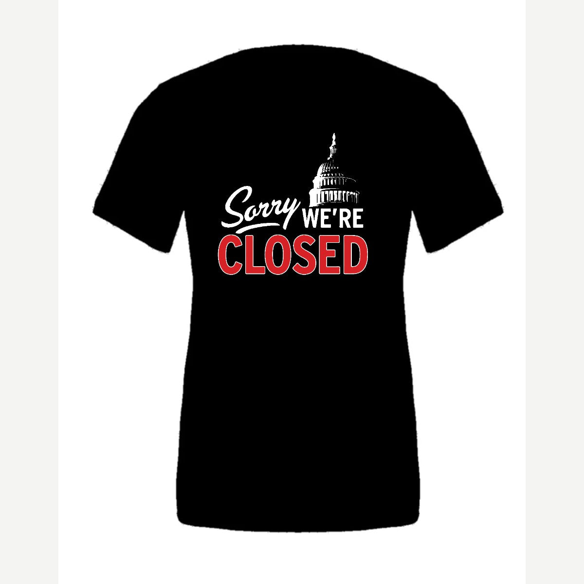 Sorry, We're Closed (Capitol) — Premium Tee / Black