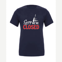 Sorry, We're Closed (Capitol) — Premium Tee / Navy