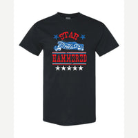 Star Spangled Hammered — Classic Tee / Black