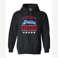 Star Spangled Hammered — Hoodie / Black