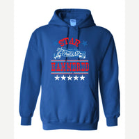 Star Spangled Hammered — Hoodie / Royal