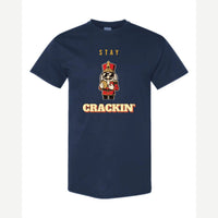 Stay Crackin' (Nutcracker) — Classic Tee / Navy