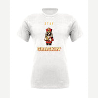 Stay Crackin' (Nutcracker) — Premium Tee / White