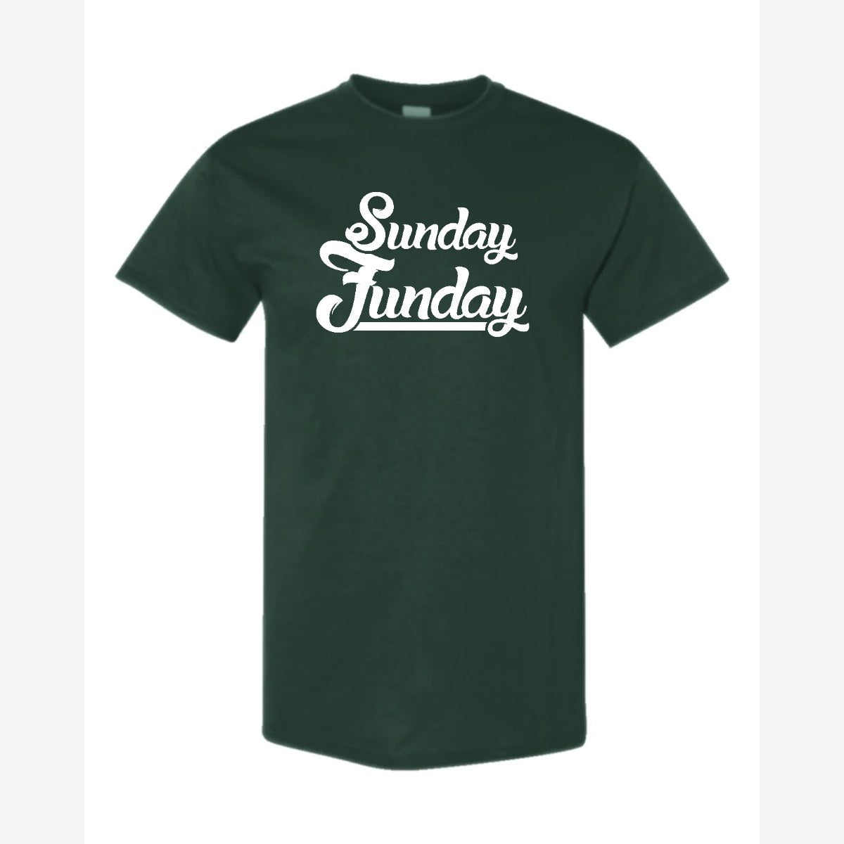 Sunday Funday — Classic Tee / Forest Green