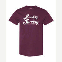 Sunday Funday — Classic Tee / Maroon